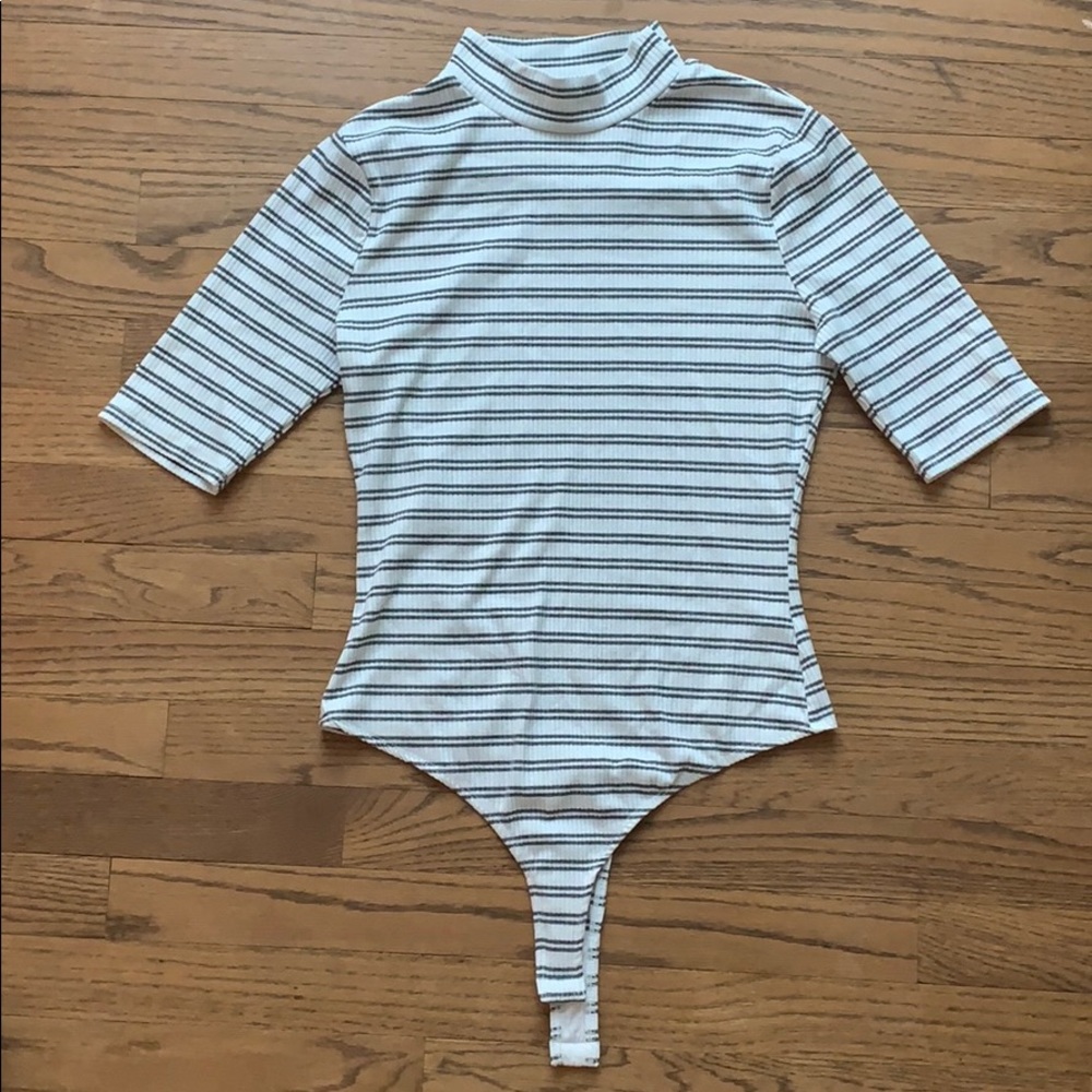 Tobi striped bodysuit